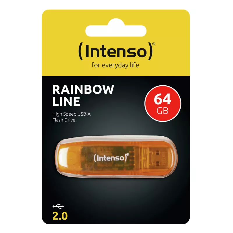 USB flash drive Intenso 64 GB USB Type-A 2.0 Orange