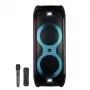 Tragbarer Bluetooth-Lautsprecher MANTA SPK1001B300 10W, drahtloses Audio, X-BASS, TWS, Karaoke, FM, MicroSD