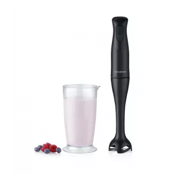 Stabmixer SEVERIN SM 3761 — 350 W, 0,7 l Schüssel, 1 m Kabel, schwarz