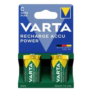 Wiederaufladbare C-Batterie Varta 56714 — NiMH, Höhe 50 mm, Durchmesser 2,6 cm, Gewicht 62 g