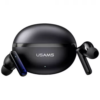 Bluetooth-Kopfhörer Usams TWS E02 ANC+ENC schwarz