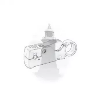 Mcab INSULATE TOOL Abisolierzange mit 2 Klingen, Schnittlänge 4-6-8-12 mm, für RG 58, 59, 62, 6, 3C-2V, CAT 5 und CAT 6 Kabel