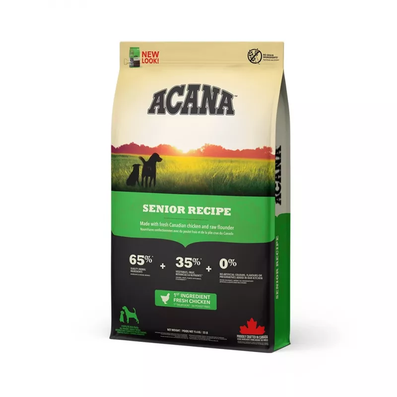 ACANA Senior - Trockenfutter für Hunde - 11,4kg