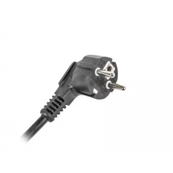 Lanberg PDU-03F-0200-BK Stromverteilereinheit (PDU) 1U Schwarz 3 AC-Outputs (PDU-03E-0200-IEC-BK)