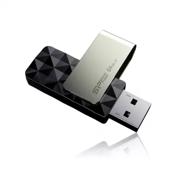 Silicon Power Blaze B30 USB-Stick 64 GB USB Typ-A 3.0 (3.1 Gen 1) Schwarz