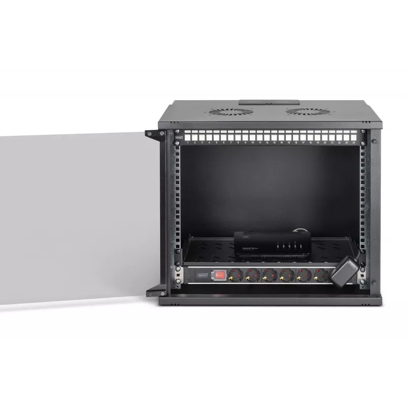 DIGITUS Network-Set SOHO Pro, 483 mm (19 Zoll) - 9HE, 540 x 400 mm (B x T)