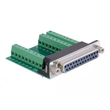 Adapter DeLOCK 65317 25p 27p Schwarz Grün Silber
