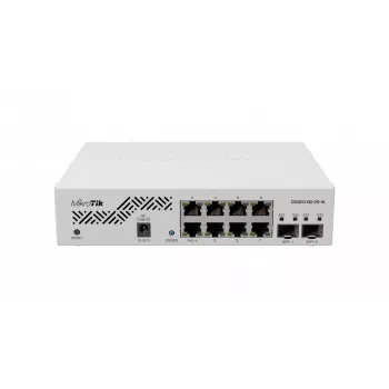 Netzwerk-Switch MikroTik CSS610-8G-2S+IN — 8x Gigabit RJ-45, 2x SFP+ 10G, PoE, 12–57V Eingang