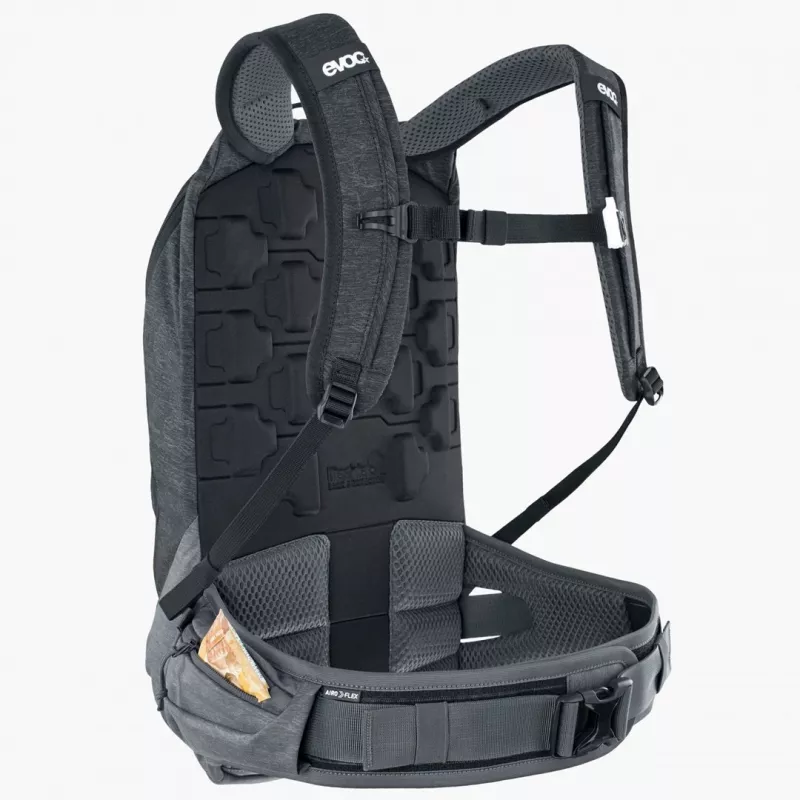 Fahrradrucksack EVOC Trail Pro 10L Carbon Grau Sport