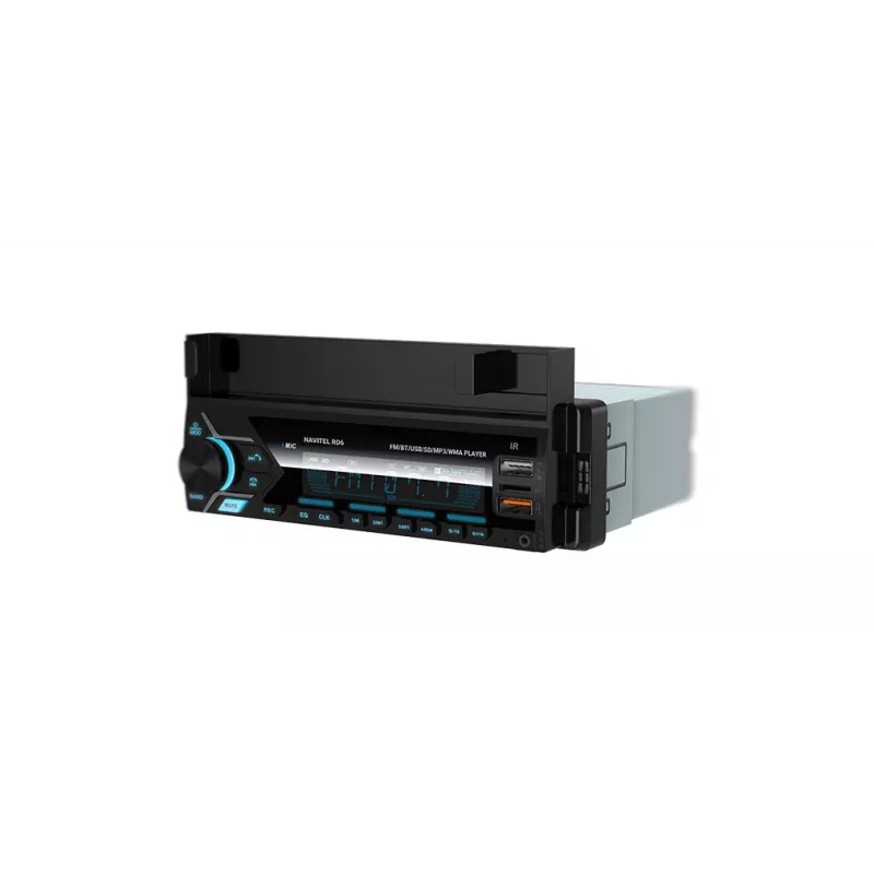 Auto-Digital-Media-Receiver Navitel RD6 — 4x45 W Audioplayer, Wiedergabe von digitalen und externen Quellen, Single-DIN-Einbau