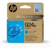 HP 924e EvoMore Cyan Original Tintenpatrone, Hohe (XL) Reichweite, Cyan, 1 Stück, 800 Seiten, Einzelpackung