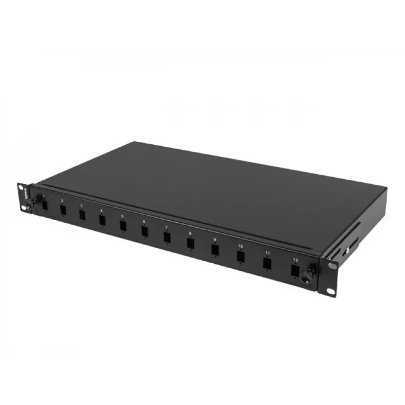 Glasfaser-Verteilerbox LANBERG FOP1-12SS-LDB — 12x SC Simplex, 12x LC Duplex