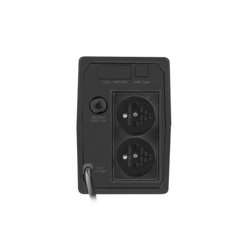 UPS ARMAC HL/850E/LED/V2 — Line-Interactive 0,85 kVA, 480 W, 12V 7Ah Batterie, 2× Type-E-Steckdosen, AVR, 40 dB
