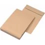 Versandtaschen MAILmedia B4 braun mit 4,0 cm Falte, 100er-Pack