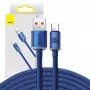 Baseus Crystal Shine Kabel USB auf USB-C, 100W, 2m (blau)