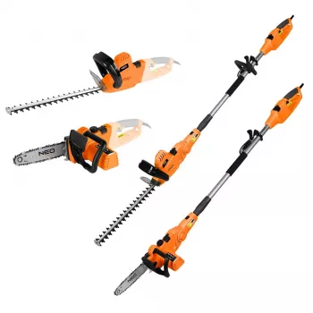 Gartengerät 2-in-1 mit Verlängerung — NEO Tools 04-634 multifunktionales Gartengerät mit Verlängerung