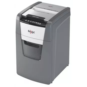 Rexel AutoFeed+ 130M Aktenvernichter Mikroschnitt 55 dB Schwarz, Grau