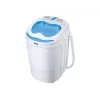 Toplader-Waschmaschine Mesko MS 8053 — 3 kg Kapazität, 360×370×530 mm, blau/weiß