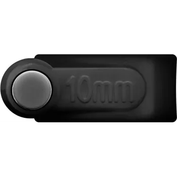 Goobay Kabelclip 10 mm, schwarz (64683)