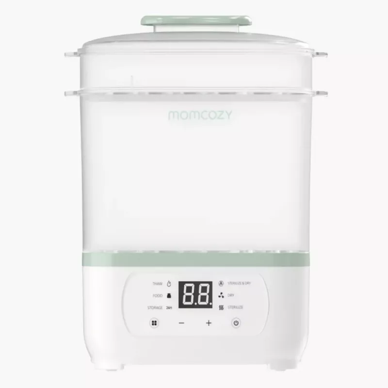 Momcozy BS002 8-IN-1 Elektrischer Dampf Babyflaschen-Sterilisator EU