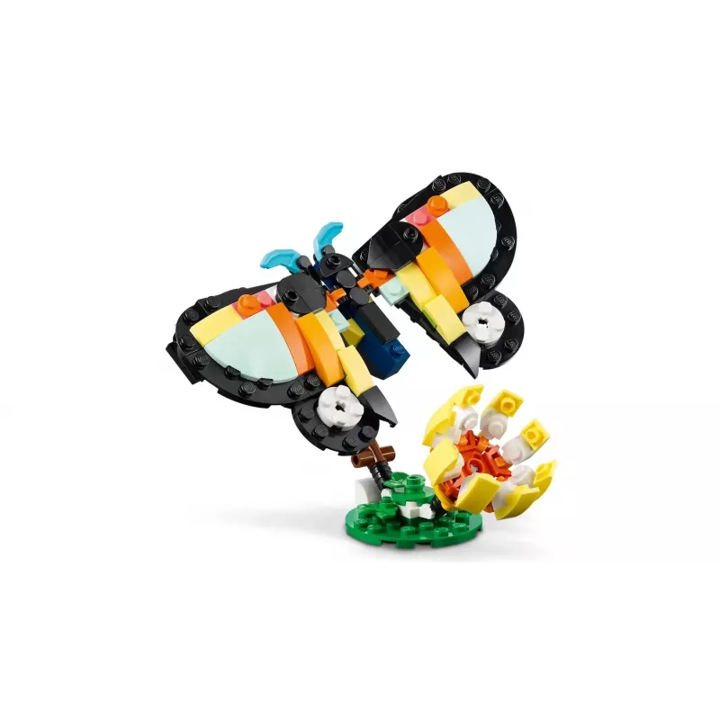 Bauspielzeug LEGO Creator 3-in-1 Wild Animals Tropical Toucan Set 31173