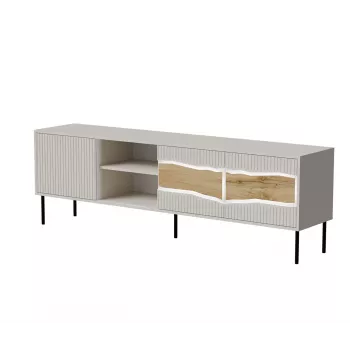TV-Schrank cama meble INSERTO 3D1W 190x40x62 cm Cashmere-Finish mit LED