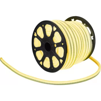 LED Neon Flex 230V EUROLITE schlank gelb 100cm — flexible LED-Lichtleiste, 230V, 1 m
