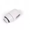 Kompressions-L-Verbinder Alphacool 17619 G1/4 AG auf IG drehbar, weiß