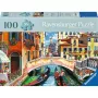 Puzzle Ravensburger 100 Teile Stadt 275×195 mm, Alter 9+