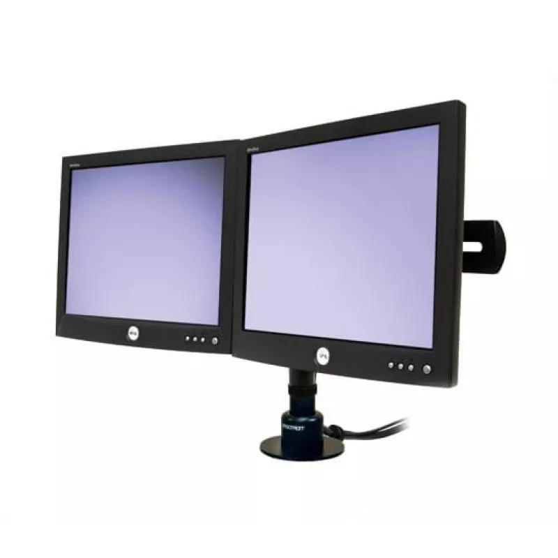 Grommet-Montagesockel Ergotron DS100 Schwarz