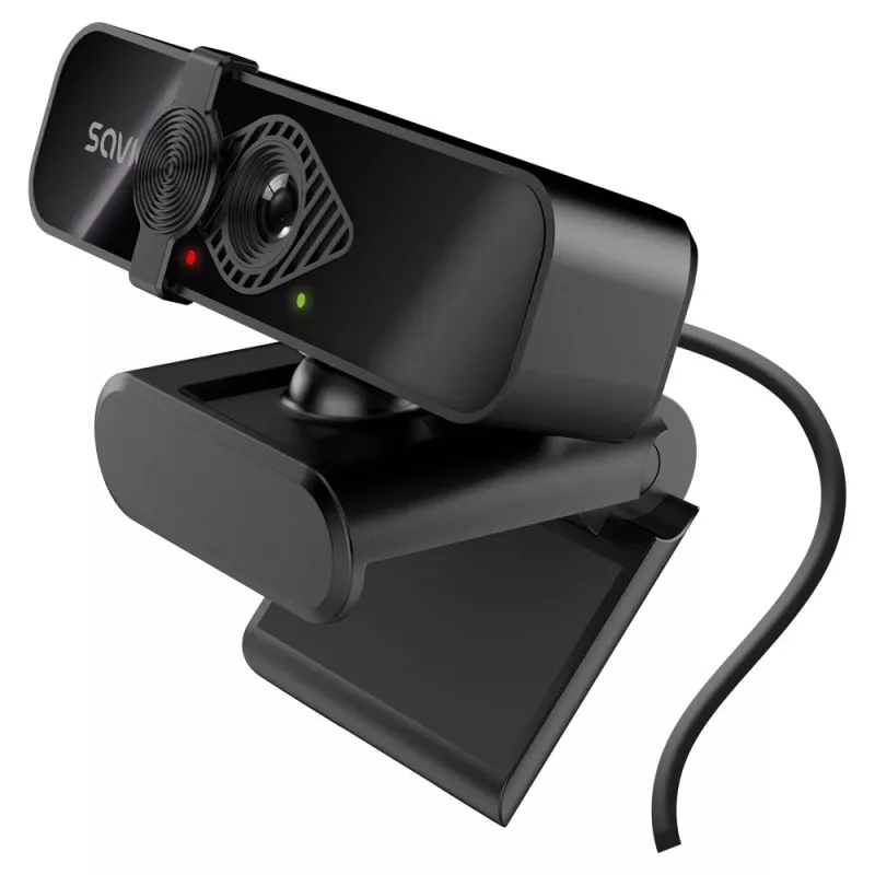 Savio CAK-06 Webcam 3840 x 2160 Pixel USB Schwarz