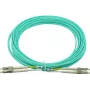 Glasfaserkabel BlueOptics EFE350-0010M-AQ-R-BO LC LC/UPC OM3 10 m Aqua