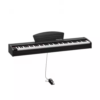 Digitalpiano Kruger & Matz KMDP-45-BK — 88-Tasten gewichtete Tastatur, mattschwarz
