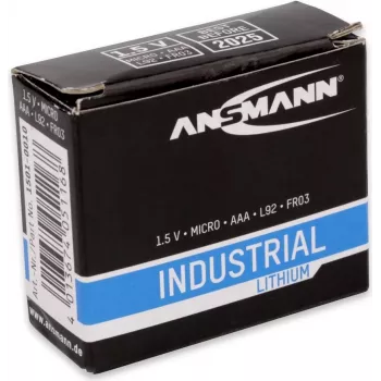 ANSMANN - Batterie 10 x AAA-Type Li - Schwarz (1501-0010)