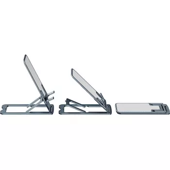 Passivhalter Inter-Tech MTS-100 Mobiltelefon Smartphone Tablet UMPC Grau Titan