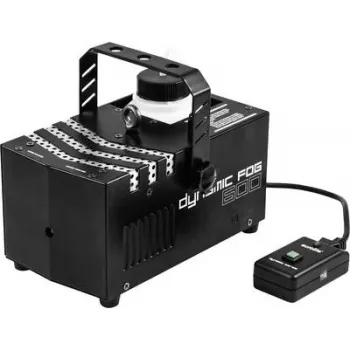 Nebelmaschine EUROLITE DYNAMIC FOG 600 mit Montagehalterung und Fernbedienung