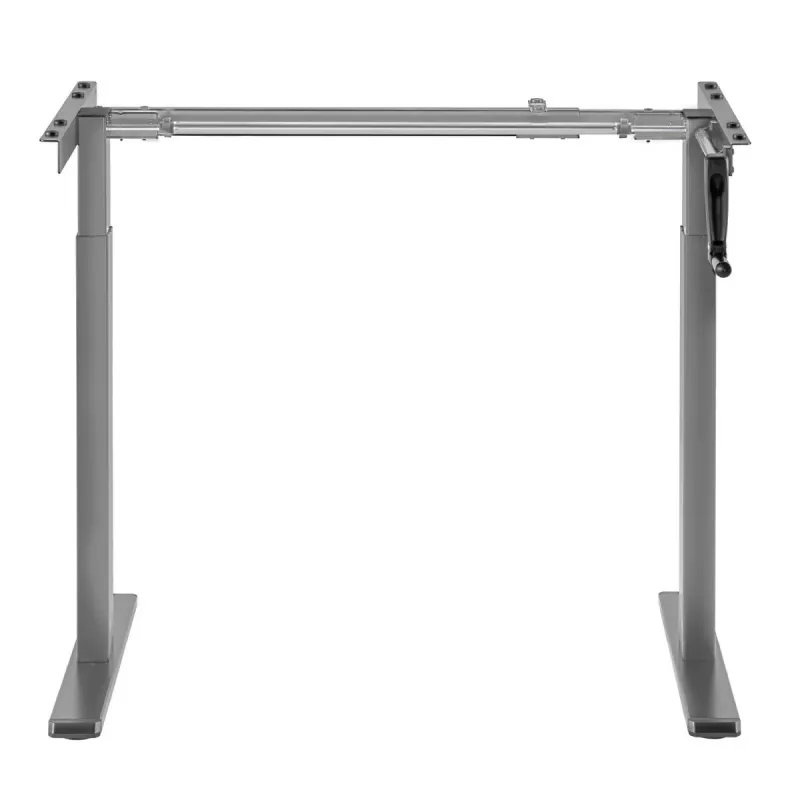 Manuell höhenverstellbarer Schreibtisch MACLEAN MC-790NG — max. Belastung 60 kg, max. Höhe 120 cm