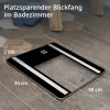 Badezimmer-Körperanalysewaage ADE Ines BA2300-1 — schwarz, Körperzusammensetzungsmessung