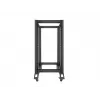 Freistehendes Rack LANBERG OR01-6822-B 22U, 600 mm B x 800 mm T, schwarz, 600 kg Tragfähigkeit