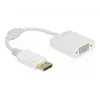 Adapter DisplayPort 1.2 Stecker auf VGA Buchse DeLOCK 61007