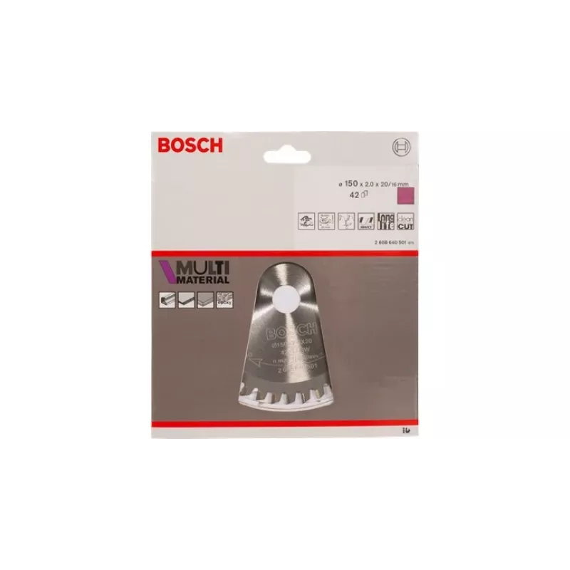 Kreissägeblätter Bosch Multi Material 2608640503 Dicke 1,8 mm