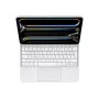 Apple Magic Tastatur für iPad Pro 13 Zoll M4 Deutsch Weiß QWERTZ Trackpad