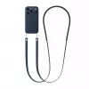 Tragegurt Apple Crossbody Strap Blau — Länge 2,08 m, rPET und Edelstahl