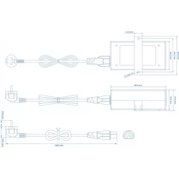 PoE-Injektor TELTONIKA PR324EUB 24W PoE Power Injector für einzelnes Ethernet-Gerät
