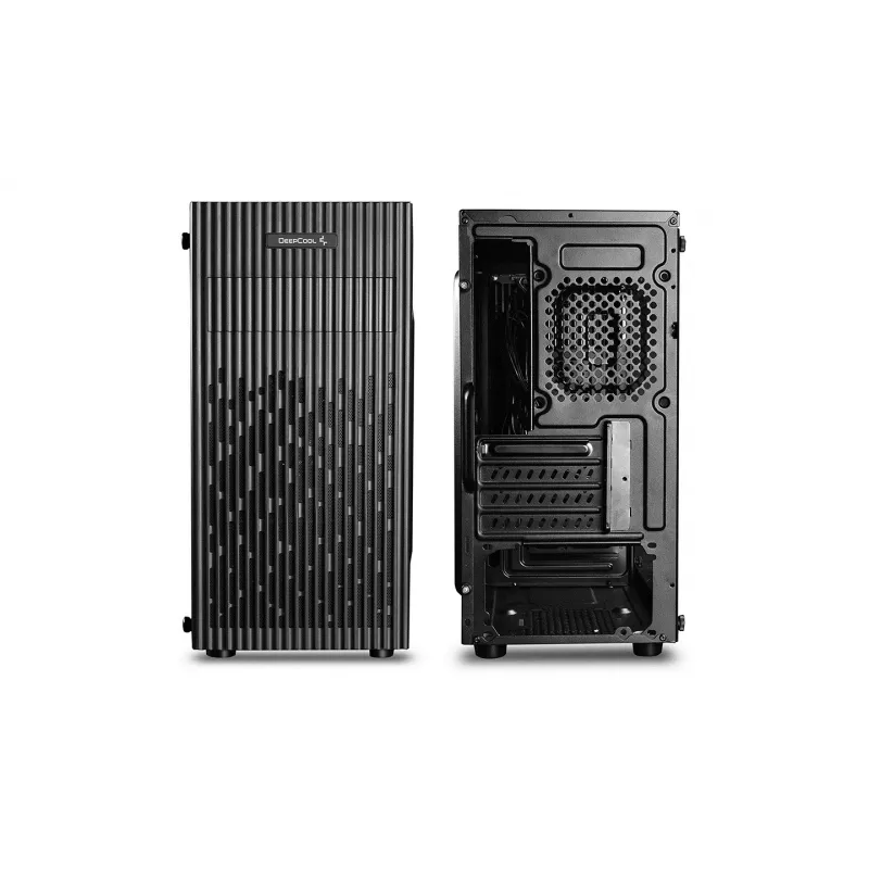 PC-Gehäuse DeepCool Matrexx 30 Mini Tower — Micro ATX, Tempered Glass, 3x3,5 Zoll / 2x2,5 Zoll Einschübe, GPU bis 25 cm