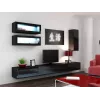 Cama TV-Ständer VIGO 140 30/140/40 schwarz/schwarz glänzend