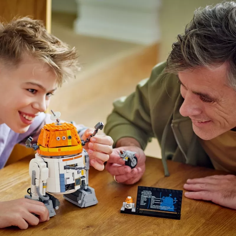 Konstruktionsset LEGO Star Wars Chopper C1-10P Astromech-Droiden-Modell 75416, 1039 Teile, Alter 10+, Höhe 220 mm