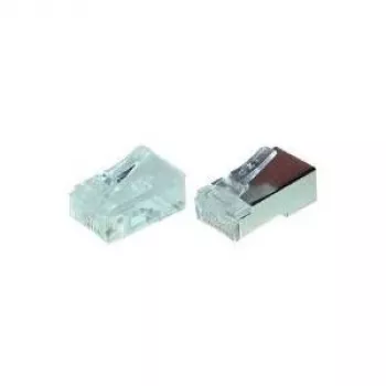 shiverpeaks BASIC-S Modular-Stecker RJ45, ungeschirmt 8-polig, 8 Kontakte belegt, vergoldete Kontakte, im (BS72051-100)