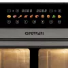 G3 Ferrari G10223 Fritteuse Doppel 12 L Standgerät 2200 W Heißluftfritteuse Schwarz, Edelstahl