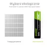 Wiederaufladbare Batterie Grün Cell GR04 AAA NiMH 1,2 V 800 mAh 4 Stück